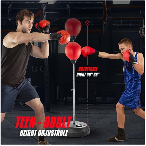 Spring loaded boxing - boxing, stand