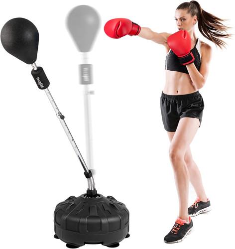 Pedestal punching bag with - pedestal,