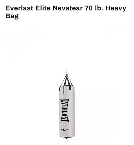Everlast boxing bag - boxing,